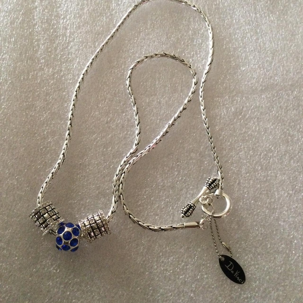 Da Vinci rhinestone necklace - Picture 2 of 2